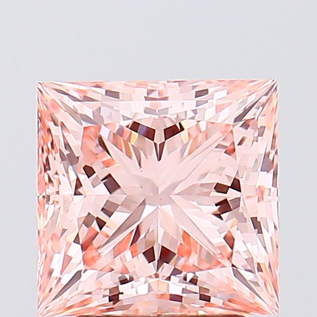 2.71 ct. princess Lab Grown Diamond front image