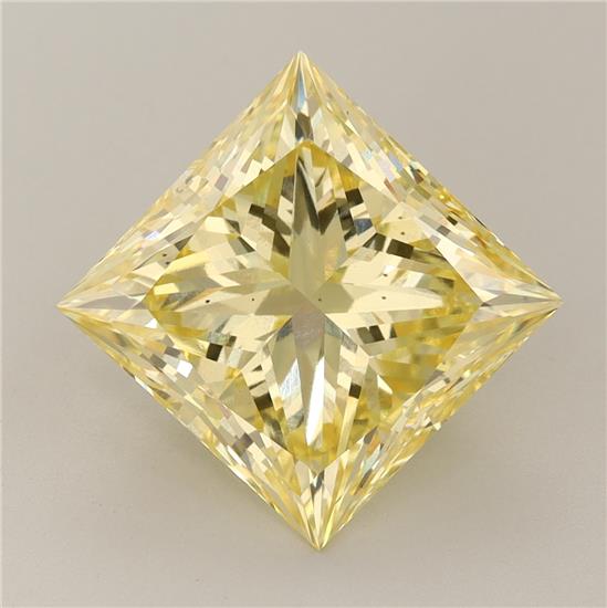 5.85 ct. princess Lab Grown Diamond front image