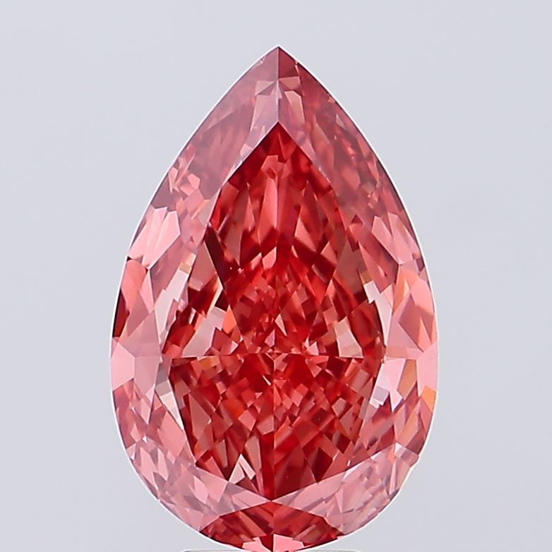 6.03 ct. pear Lab Grown Diamond front image