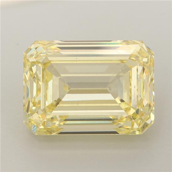 6.10 ct. emerald Lab Grown Diamond front image
