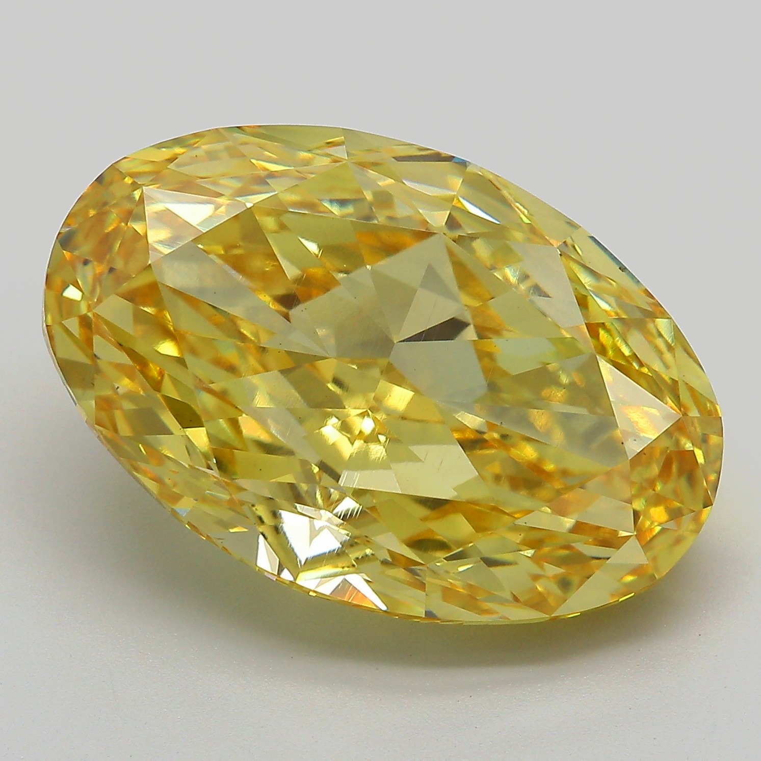17.16 ct. oval Lab Grown Diamond front image