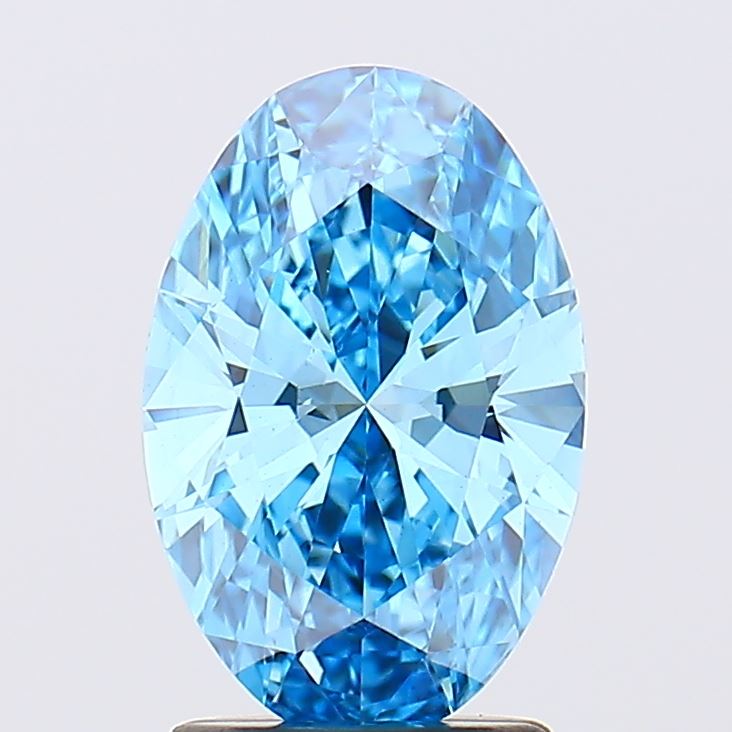 1.76 ct. oval Lab Grown Diamond front image