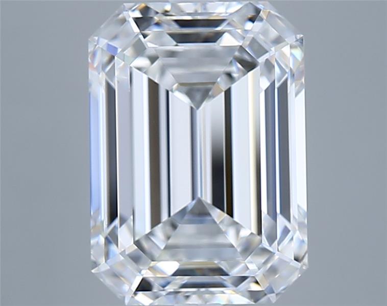 5.04 ct. emerald Lab Grown Diamond front image