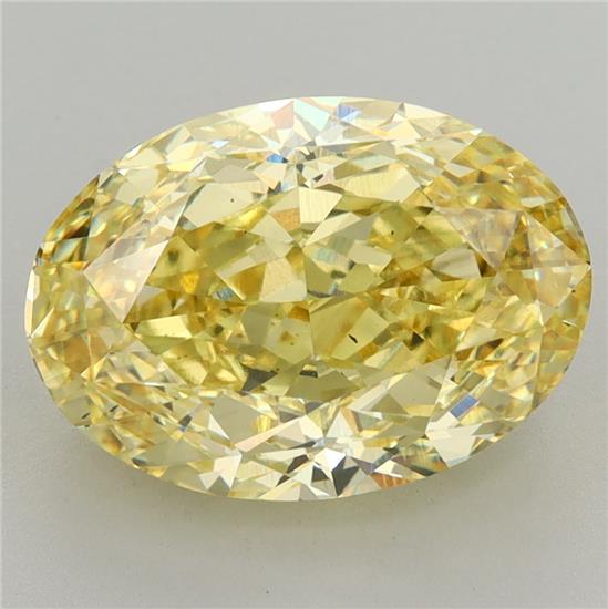 5.50 ct. oval Lab Grown Diamond front image