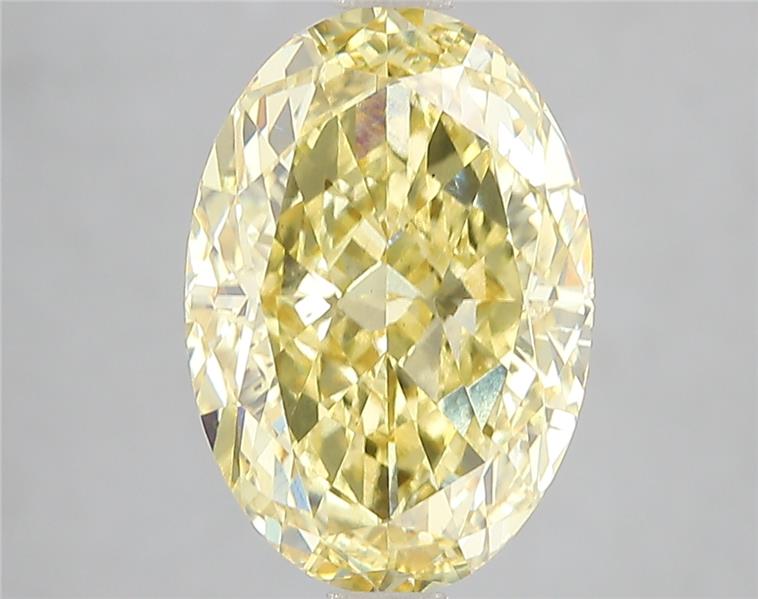 5.02 ct. oval Lab Grown Diamond front image