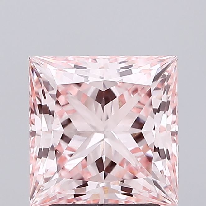 2.18 ct. princess Lab Grown Diamond front image