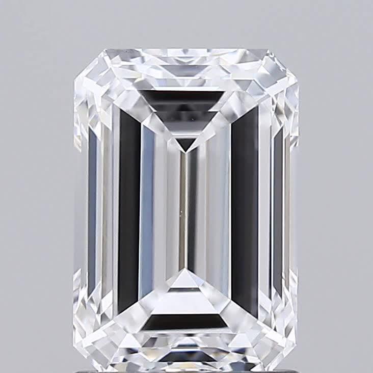 1.61 ct. emerald Lab Grown Diamond front image