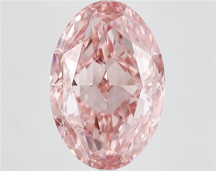 14.24 ct. oval Lab Grown Diamond front image