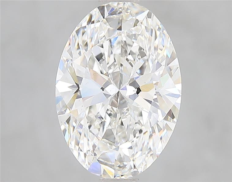 3.04 ct. oval Lab Grown Diamond front image