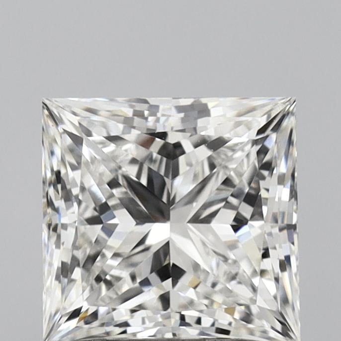 1.50 ct. princess Lab Grown Diamond front image