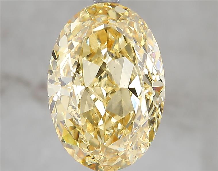 5.07 ct. oval Lab Grown Diamond front image