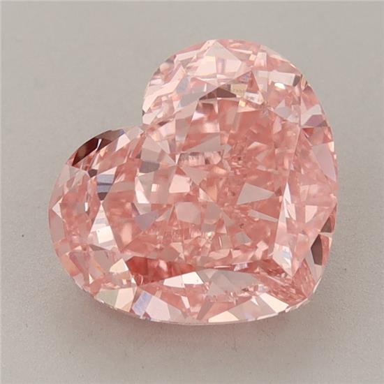 2.71 ct. heart Lab Grown Diamond front image