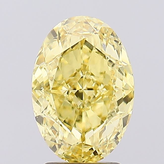 3.31 ct. oval Lab Grown Diamond front image