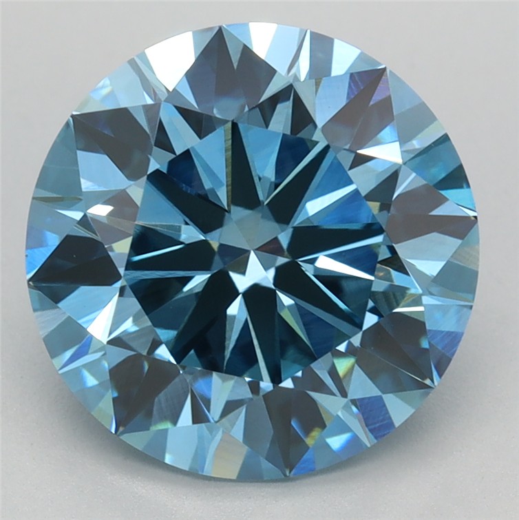 3.82 ct. round Lab Grown Diamond front image