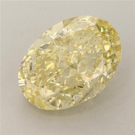 3.28 ct. oval Lab Grown Diamond front image