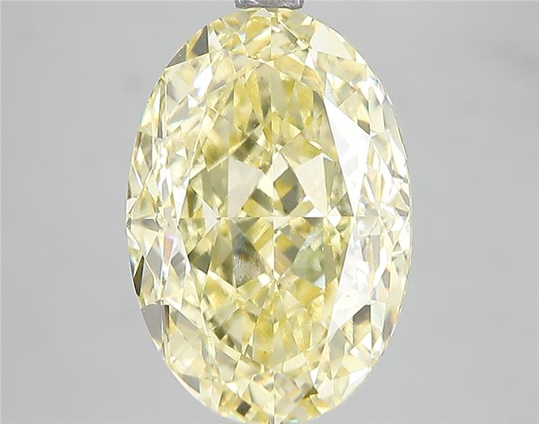 5.01 ct. oval Lab Grown Diamond front image