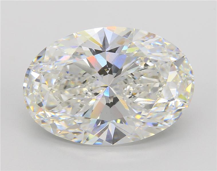 15.32 ct. oval Lab Grown Diamond front image
