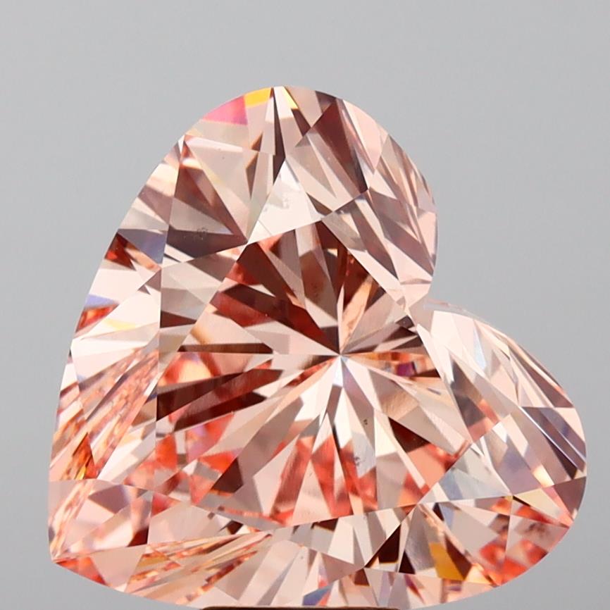 12.83 ct. heart Lab Grown Diamond front image
