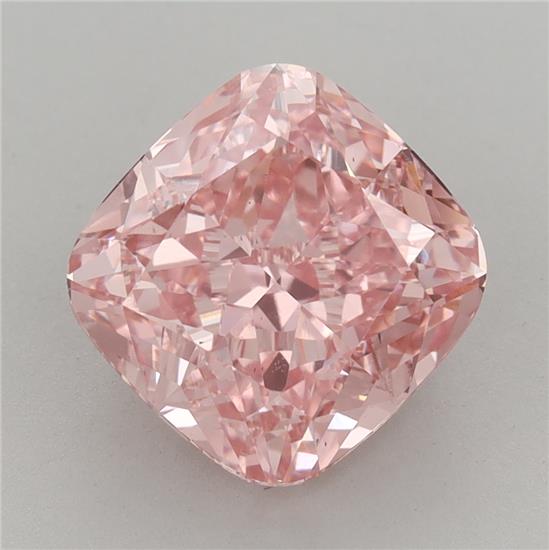 4.14 ct. cushion Lab Grown Diamond front image