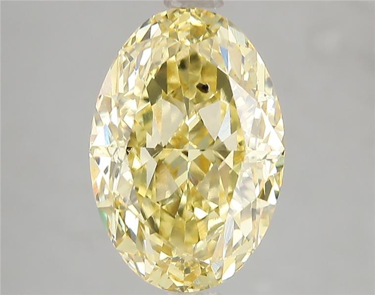 5.02 ct. oval Lab Grown Diamond front image