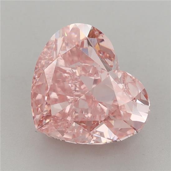 3.66 ct. heart Lab Grown Diamond front image