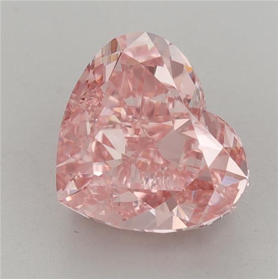 3.70 ct. heart Lab Grown Diamond front image
