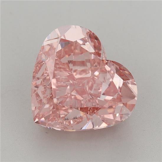 3.72 ct. heart Lab Grown Diamond front image