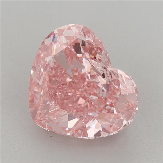 3.88 ct. heart Lab Grown Diamond front image