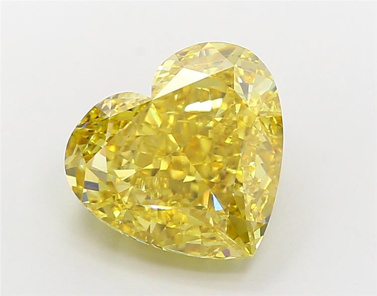 5.72 ct. heart Lab Grown Diamond front image