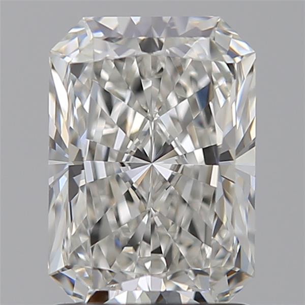 1.55 carat f VVS2 EX Cut IGI radiant diamond