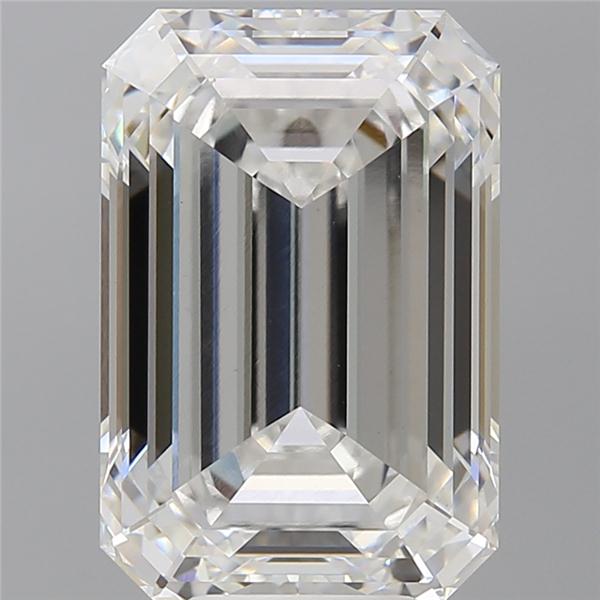 8.56 ct. emerald Lab Grown Diamond front image