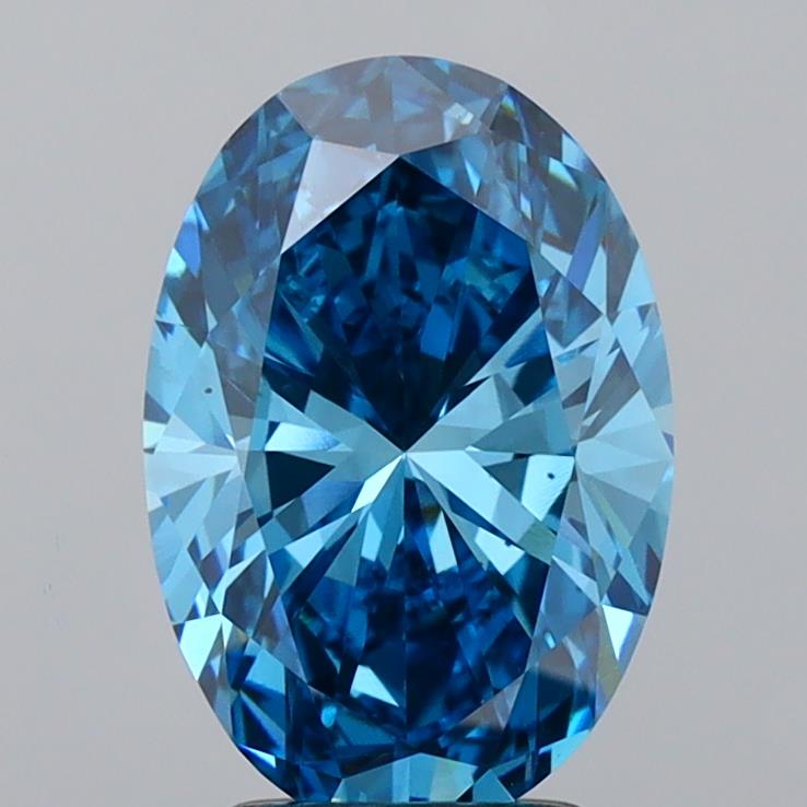 3.00 ct. oval Lab Grown Diamond front image