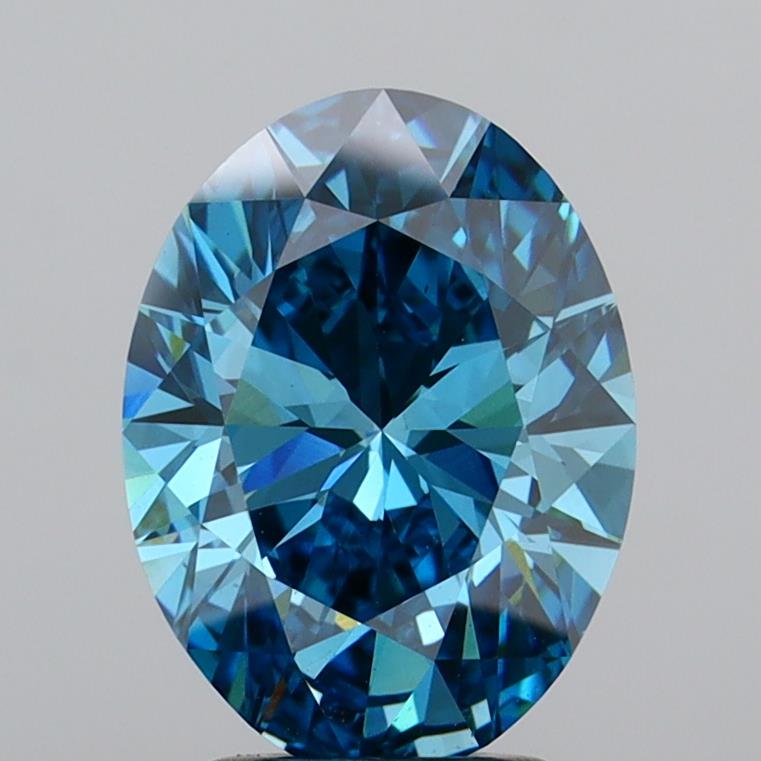 2.95 ct. oval Lab Grown Diamond front image