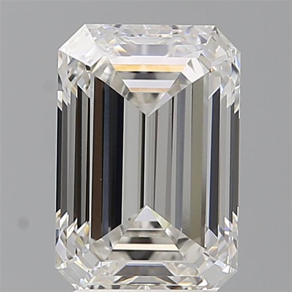 3.07 ct. emerald Lab Grown Diamond front image