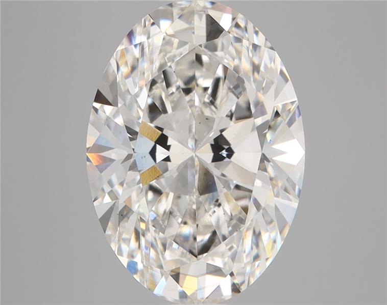 4.09 ct. oval Lab Grown Diamond front image