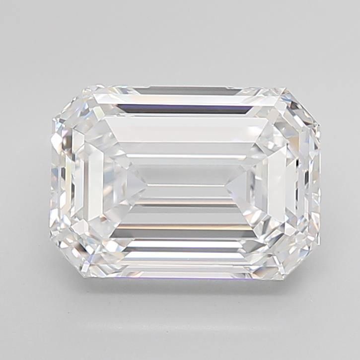 5.63 ct. emerald Lab Grown Diamond front image