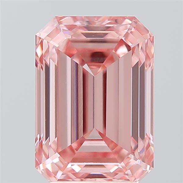 3.64 ct. emerald Lab Grown Diamond front image
