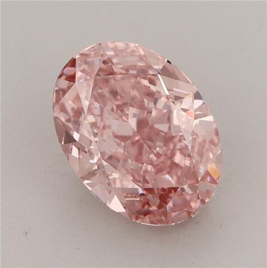 3.02 ct. oval Lab Grown Diamond front image