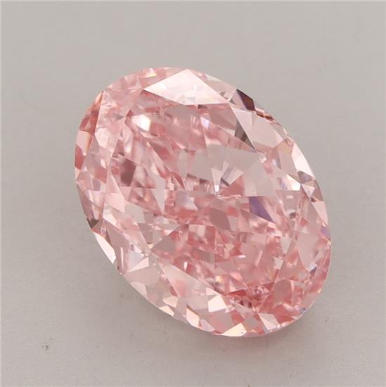 3.16 ct. oval Lab Grown Diamond front image