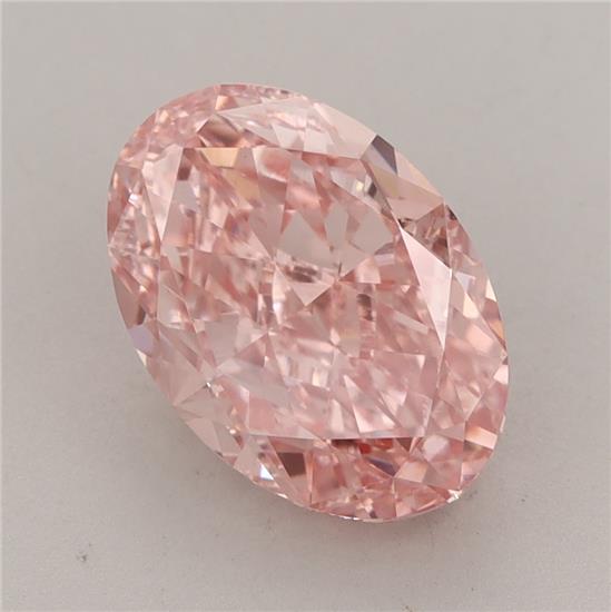 3.35 ct. oval Lab Grown Diamond front image