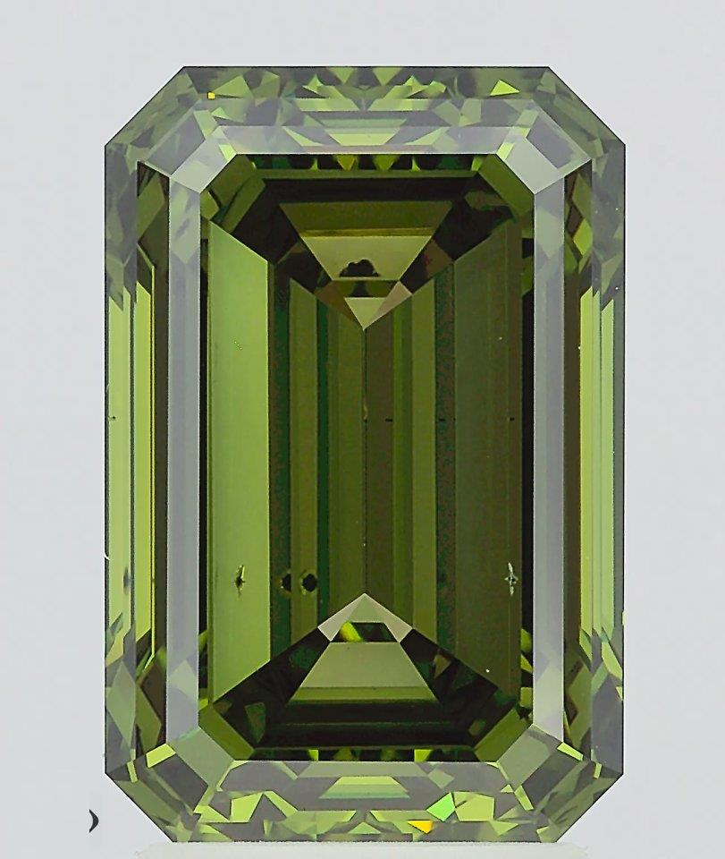 4.03 ct. emerald Lab Grown Diamond front image