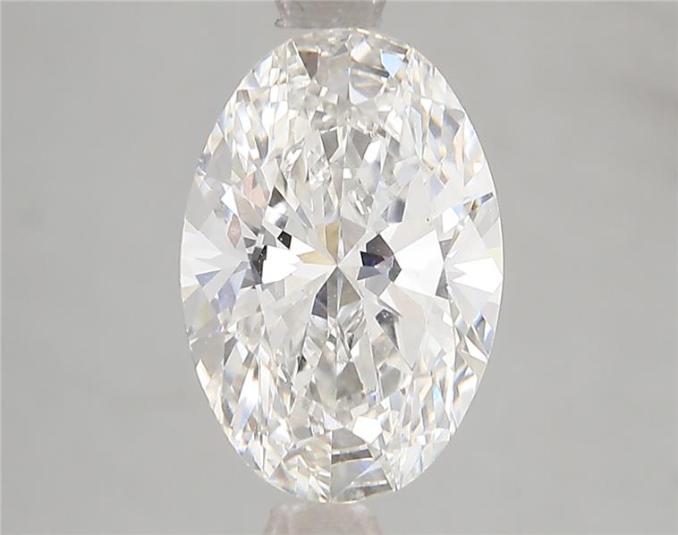 3.08 ct. oval Lab Grown Diamond front image