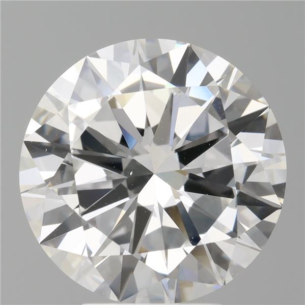 5.00 ct. round Lab Grown Diamond front image