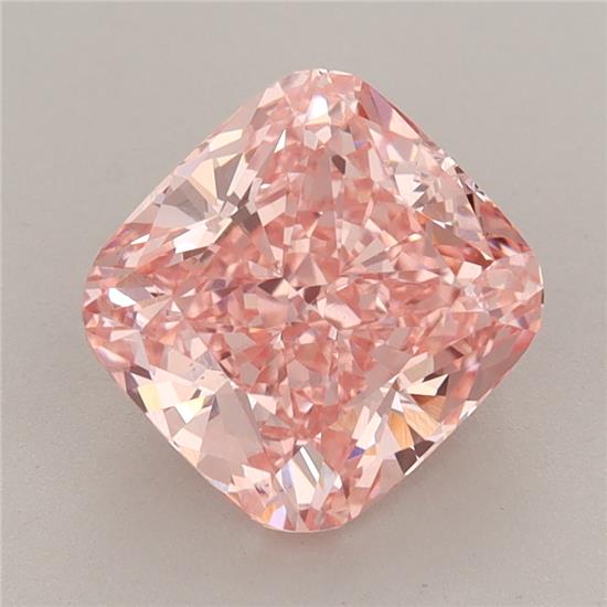 2.56 ct. cushion Lab Grown Diamond front image