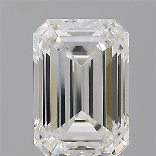 2.10 ct. emerald Lab Grown Diamond front image