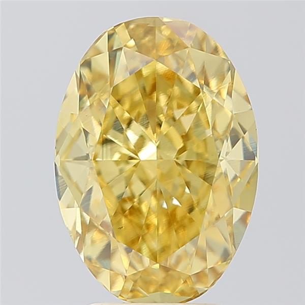 4.06 ct. oval Lab Grown Diamond front image