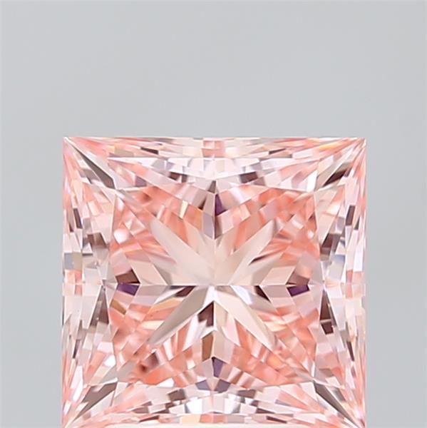 3.08 ct. princess Lab Grown Diamond front image