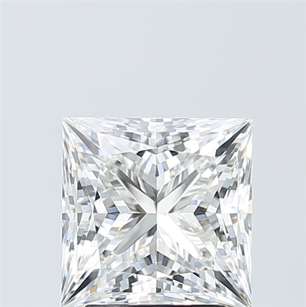 3.07 carat f VVS2 EX Cut IGI princess diamond