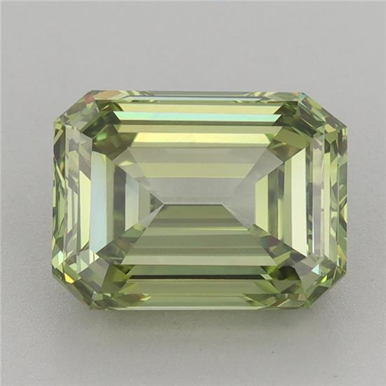3.04 ct. emerald Lab Grown Diamond front image