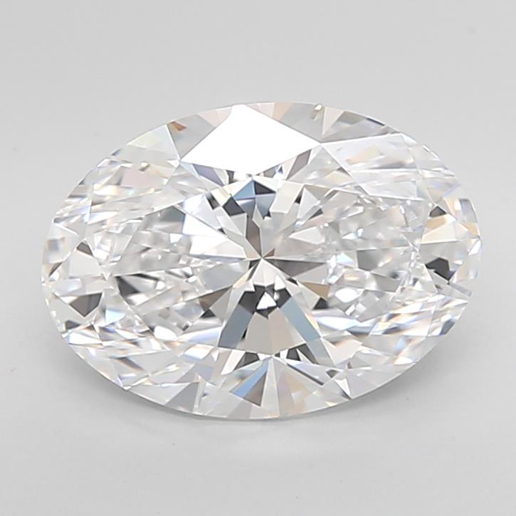 4.05 ct. oval Lab Grown Diamond front image